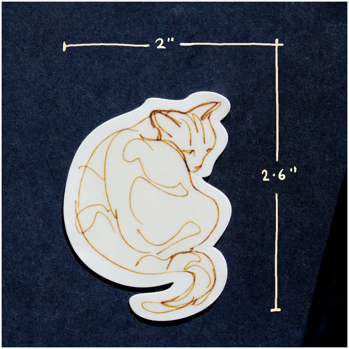 Tabby Cat Sticker Set
