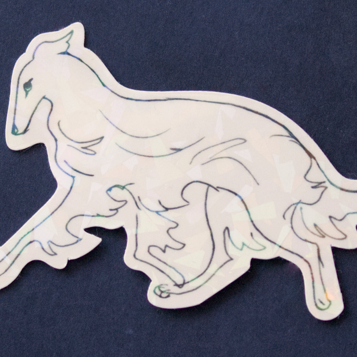 Silken Windhound Sticker