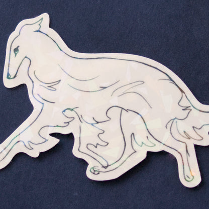 Silken Windhound Sticker