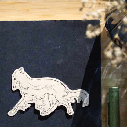 Silken Windhound Sticker