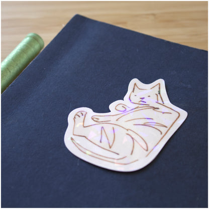 Tabby Cat Sticker