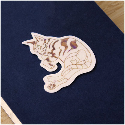Tabby Cat Sticker Set