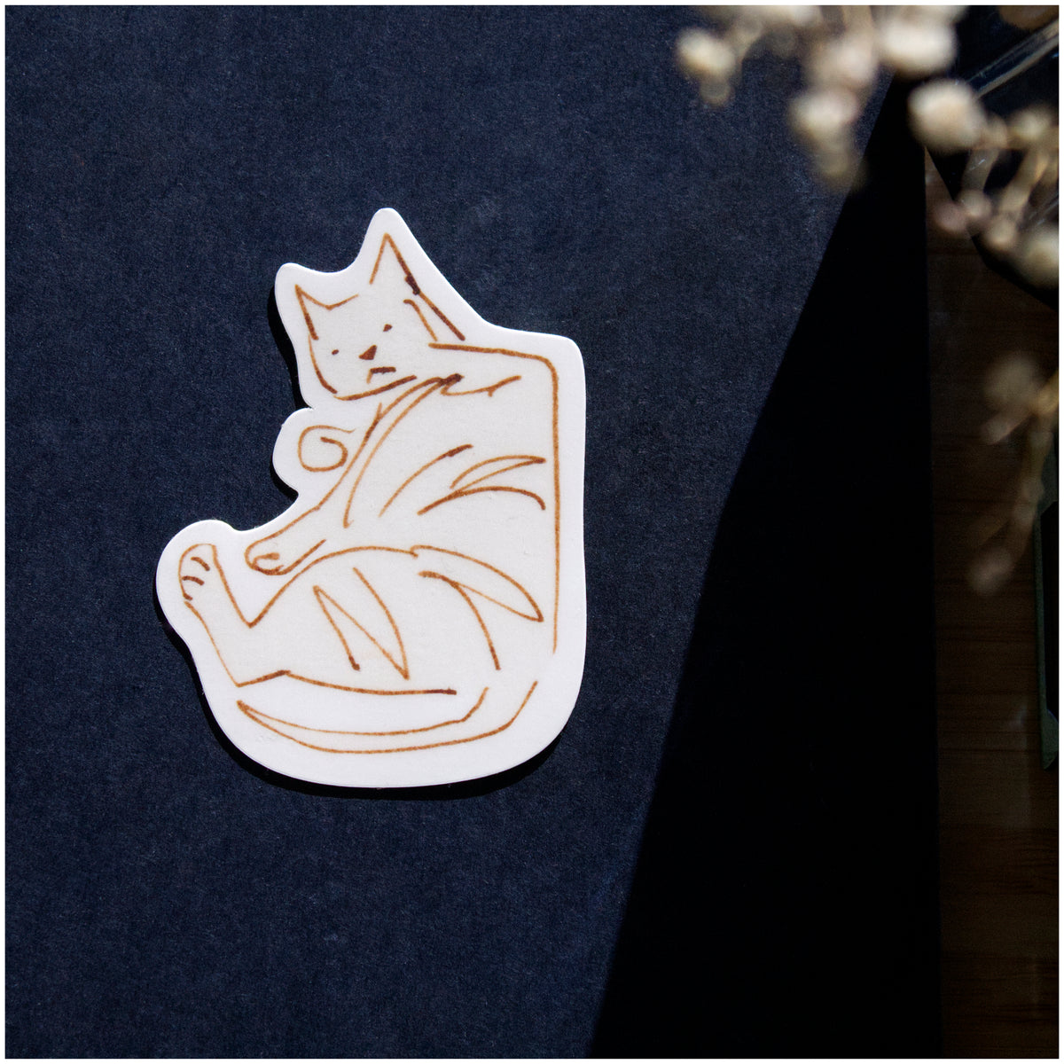 Tabby Cat Sticker