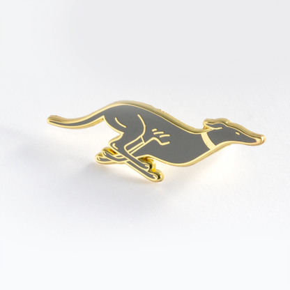 Greyhound Enamel Pin